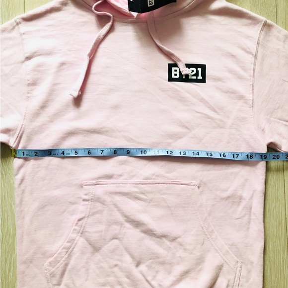 NWT Anti Social Social Club x BT21 Baby Pink Logo Hoodie Size S - Picture 5 of 13